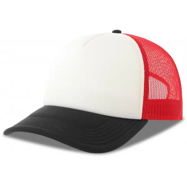  Čepice Atlantis | Rapper-S WHITE/RED/BLACK 