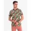 Pánské triko OMBRE OM-TSFP-0249 BLACK