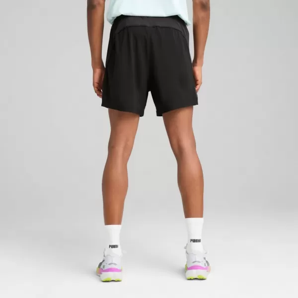 Pánské kraťasy PUMA M RUN VELOCITY 5 SHORT 526610-01 ČERNÁ 