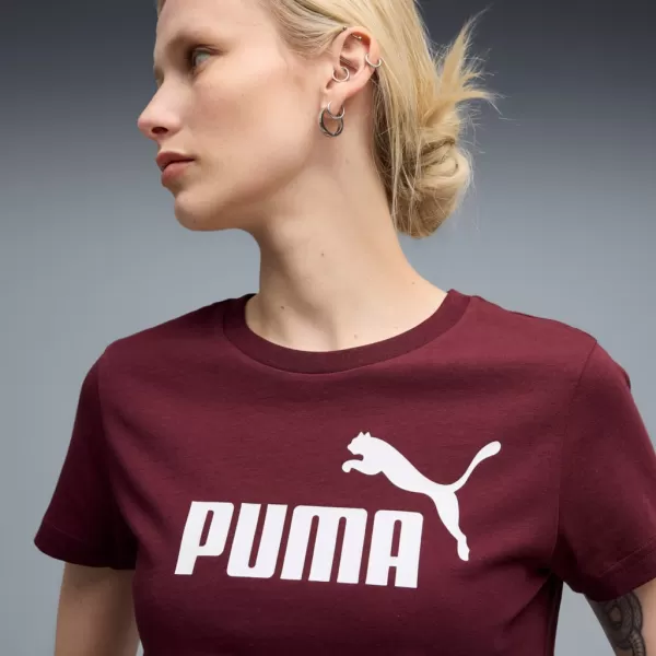  Dámské triko PUMA ESS NO. 1 LOGO TEE (S) 682371-96 ČERVENÁ 