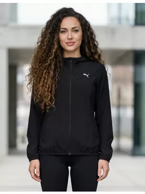 Dámská bunda PUMA RUN VELOCITY WOVEN JACKET W 526584-01 ČERNÁ