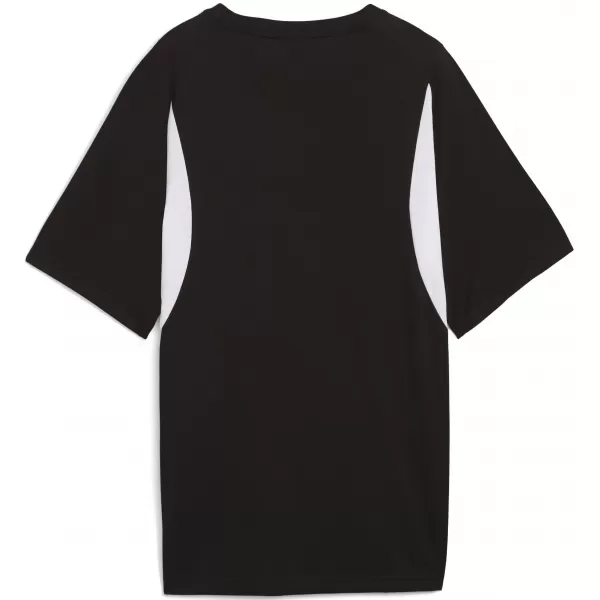  Dámské triko PUMA TEAMEVOSTRIPE TEE WMN 659959_03 PUMA BLACK/PUMA SILVER 