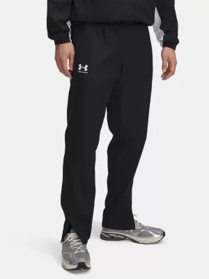 Pánské sportovní kalhoty UNDER ARMOUR RIVAL WVN WINDBREAKER PN 1390150-001 ČERNÁ