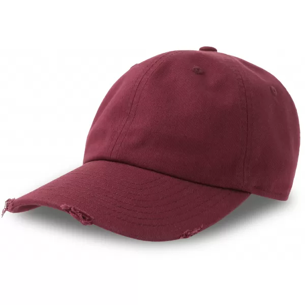  Čepice Atlantis | Dad Hat Destroyed-S CARDINAL 