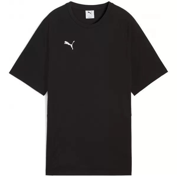  Dámské triko PUMA TEAMEVOSTRIPE TEE WMN 659959_03 PUMA BLACK/PUMA SILVER 