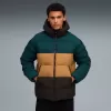 Pánská bunda PUMA MONO HOODED JACKET 688367-75 ZELENÁ