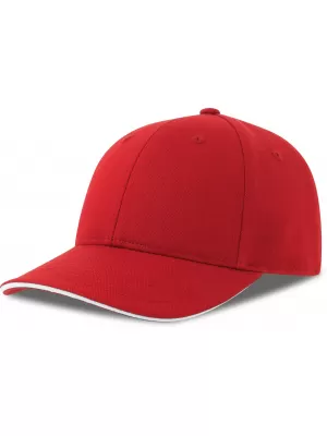 Čepice Atlantis | Liberty Sandwich-S RED/WHITE