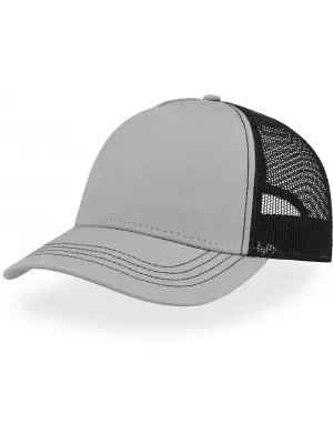 Čepice Atlantis | Rapper Canvas-S GREY/BLACK