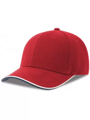 Čepice Atlantis | Pilot Piping Sandwich-S RED