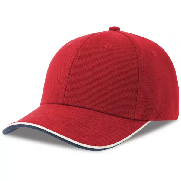  Čepice Atlantis | Pilot Piping Sandwich-S RED 