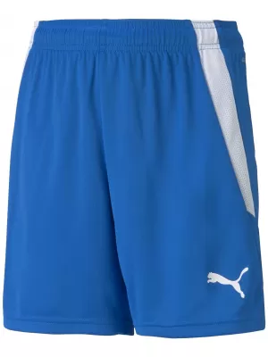 Dětské kraťasy PUMA TEAMLIGA SHORTS JR 704931_02 ELECTRIC BLUE LEMONADE