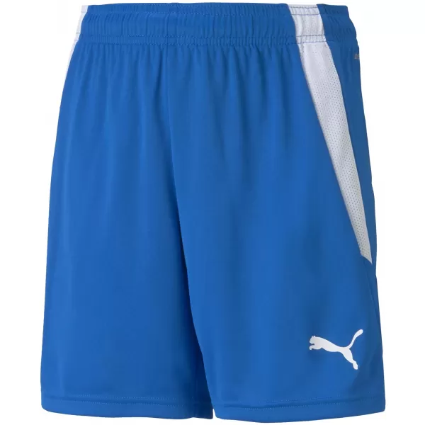 Dětské kraťasy PUMA TEAMLIGA SHORTS JR 704931_02 ELECTRIC BLUE LEMONADE 