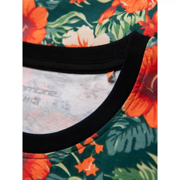  Pánské triko OMBRE OM-TSFP-0249 BLACK 