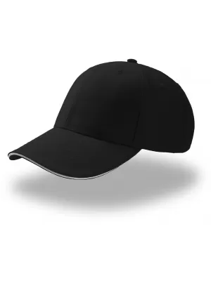 Čepice Atlantis | Sport Sandwich BLACK/WHITE