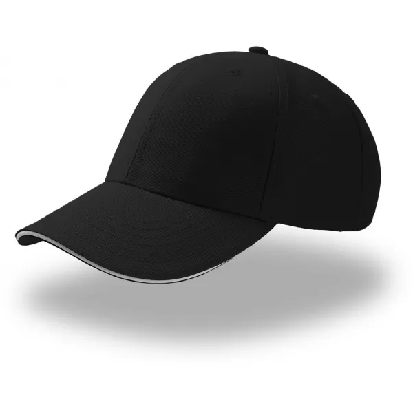  Čepice Atlantis | Sport Sandwich BLACK/WHITE 