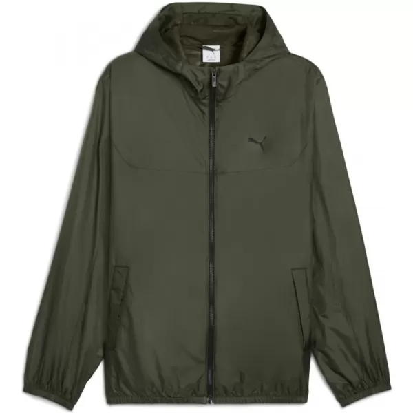  Pánská větrovka PUMA ESS REGULAR WINDBREAKER 684625-70 ZELENÁ 