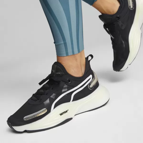  Dámské boty PUMA PWR NITRO SQD WNS 378688_01 PUMA BLACK/PUMA WHITE 