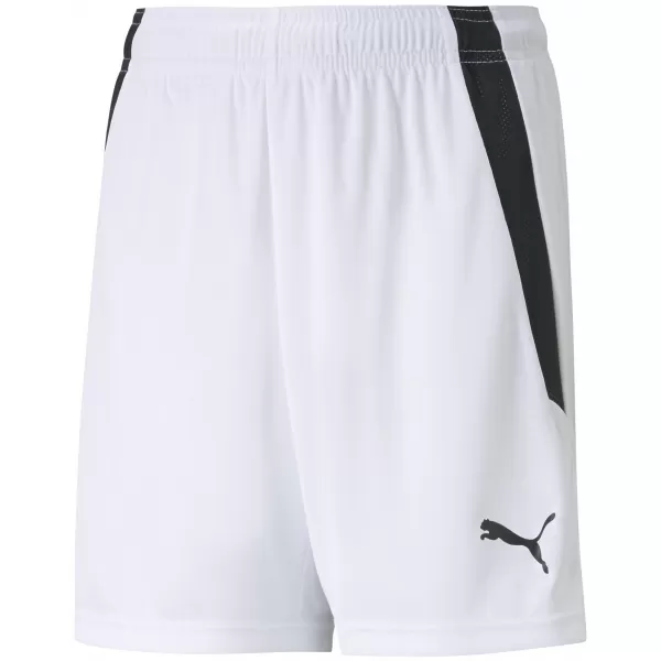 Dětské kraťasy PUMA TEAMLIGA SHORTS JR 704931_04 PUMA WHITE/PUMA BLACK 