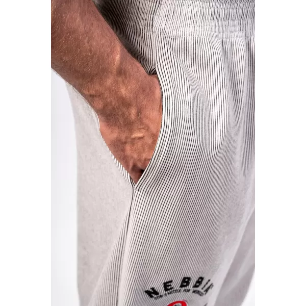  NEBBIA Oversized tepláky SIGNATURE 796 LIGHT GREY 