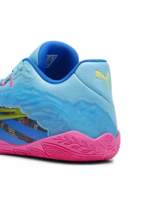 Dámské boty PUMA STEWIE 3 MIDNIGHT IN TOKYO 380070_01 BRIGHT AQUA / FLURO PINK PES
