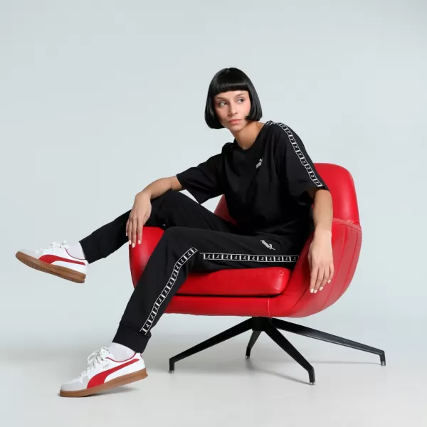  Dámské triko PUMA ESS TAPE RELAXED TEE 685009-01 ČERNÁ 