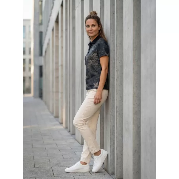  Dámské funkční triko s límečkem premium ALTISPORT VOJ/ALW111TR05 HVĚZDIČKY 