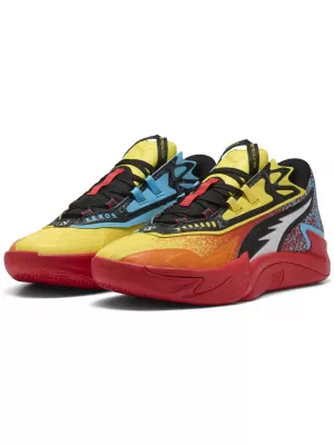 Boty PUMA SCOOT ZEROS II CAUTION 310843_01 RICKIE ORANGE/SPEED YELLOW