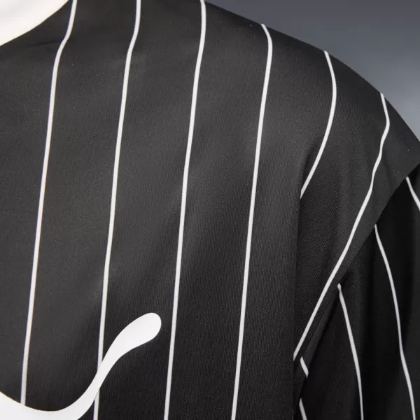  Pánský dres PUMA ESS STRIPED JERSEY 688263-01 ČERNÁ 