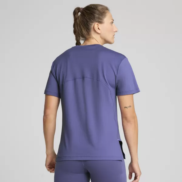  Dámské triko PUMA CLOUDSPUN TEE - REG 525776_46 BLUE CRYSTAL 
