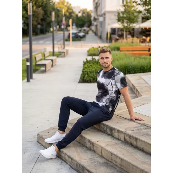  Pánské funkční triko premium ALTISPORT VOJ/ALM113TR01 ŠEDÁ 